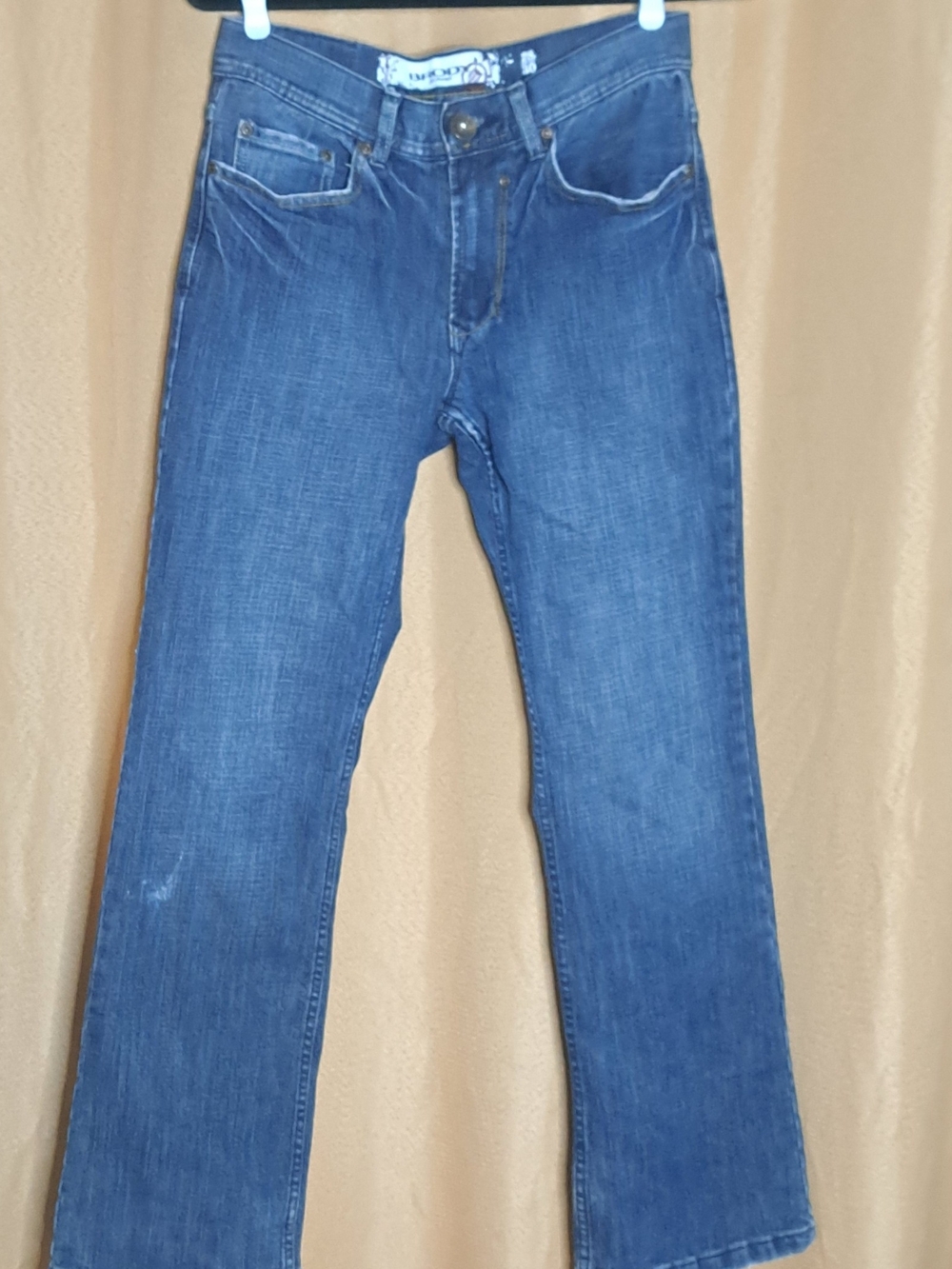 Men's Bootcut Denim Jeans in Classic Blue